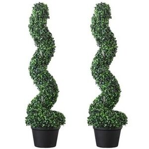 Spiral Topiary Artificial Plants